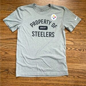 Pittsburgh Steelers Men's Nike "Property of Steelers" Dri-Fit T-Shirt SIZE SMALL